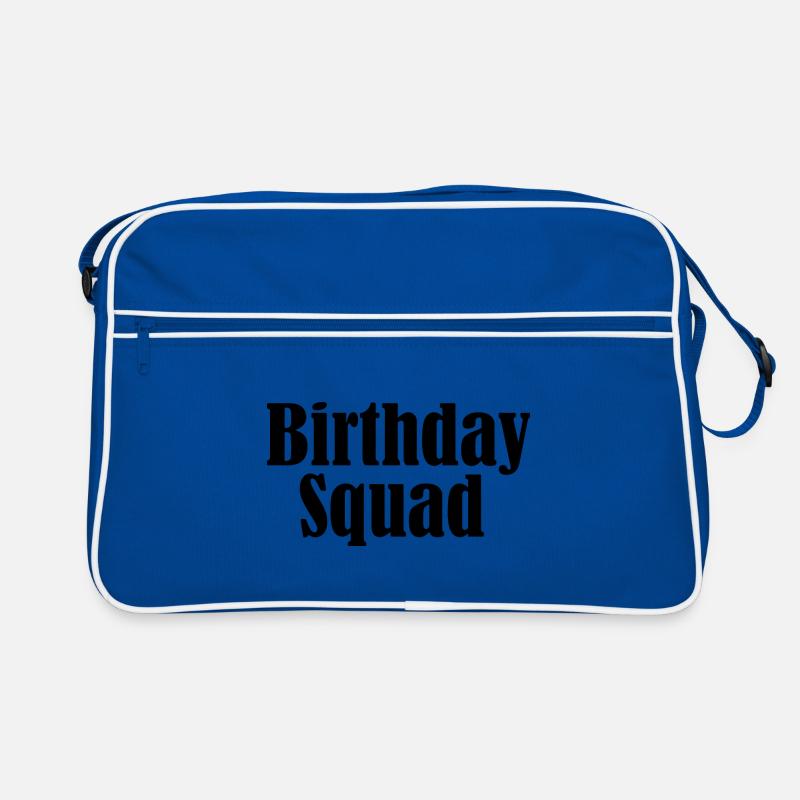 Birthday squad Retro Tasche