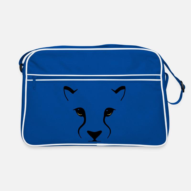 Big cat gaze – elegance with bite Retro Bag