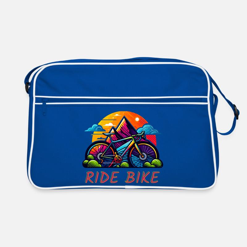 Graphismes pour vélos de cyclisme, de route et de gravier Sac Retro
