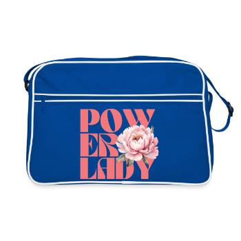 Dame de pouvoir - Sac Retro - bleu/blanc - Devant