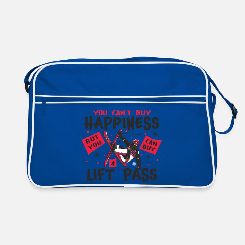 Skiing Freeski Freestyle Happy Retro Bag