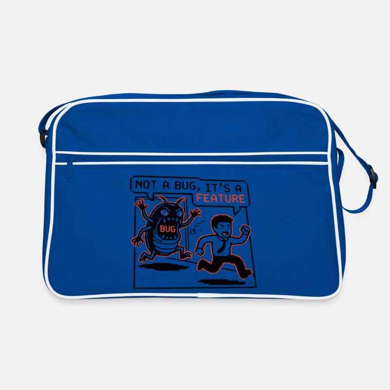 Funny Developer T-Shirt, Not a Bug, Hoodie Mug Retro Bag