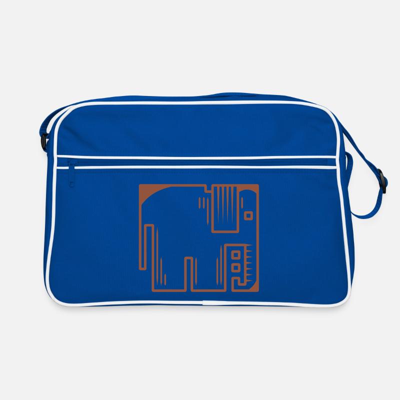 Elefant Retro Tasche