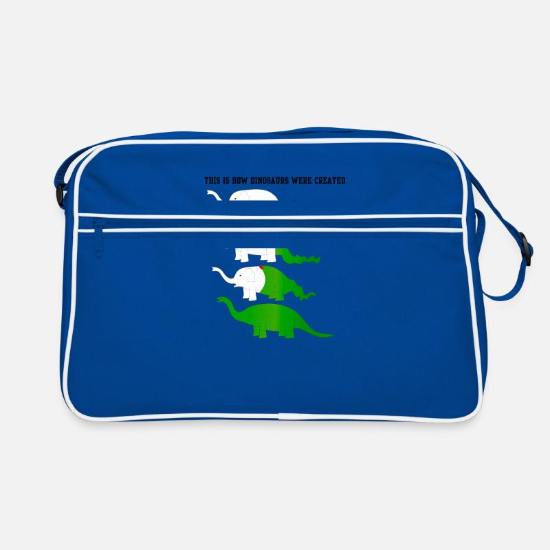 This Is How Dinosaurs Were Created Funny Dino Sac Retro
