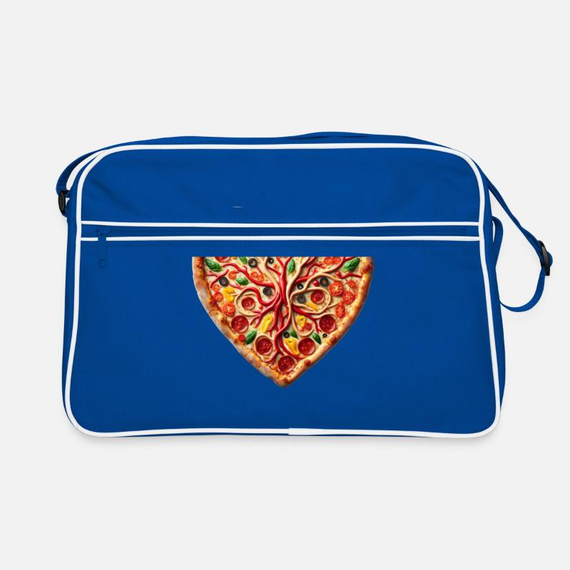 Heartfelt Pizza CHD Support Retro Tasche