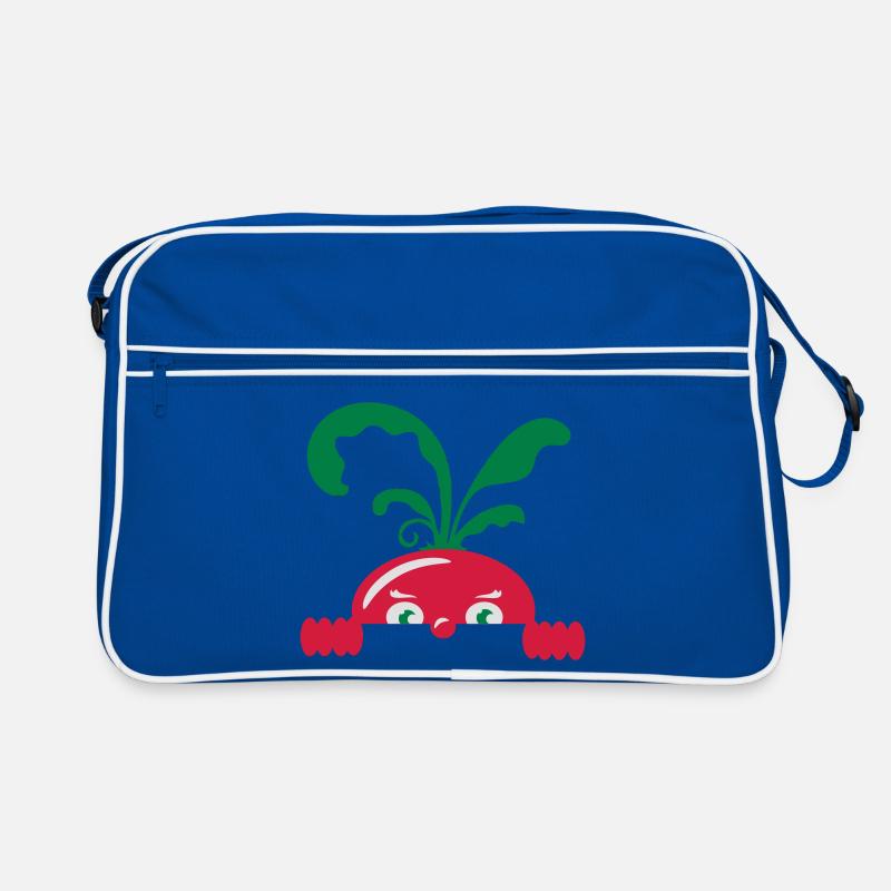 Radieschen Retro Tasche