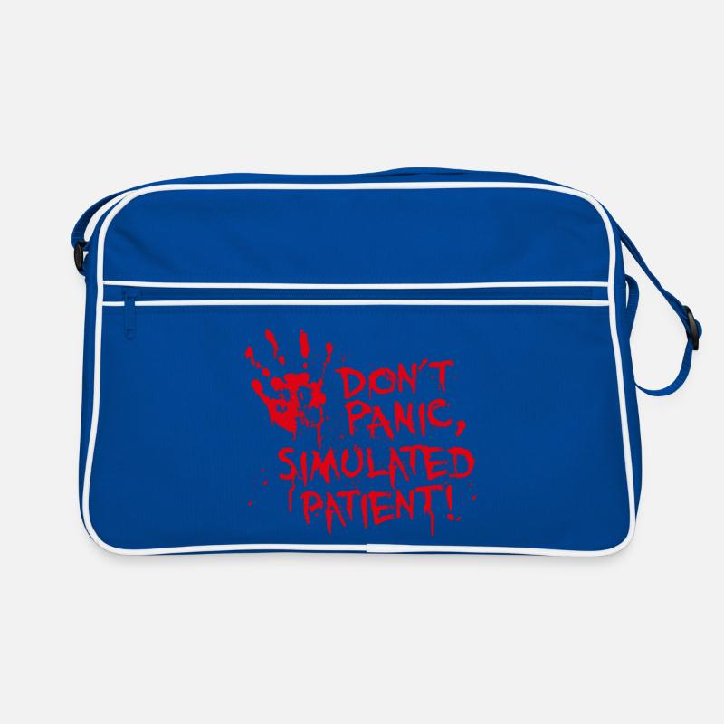 Don't Panic simulated patient first aid instructor Retro Bag