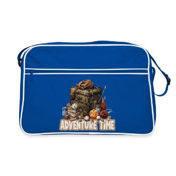 Role-playing, Adventure time, Fantasy gear - Retro Bag - blue/white - Front