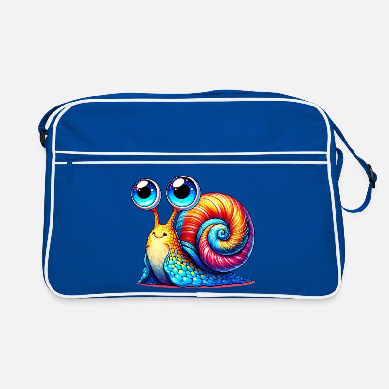 Schnecke Retro Tasche