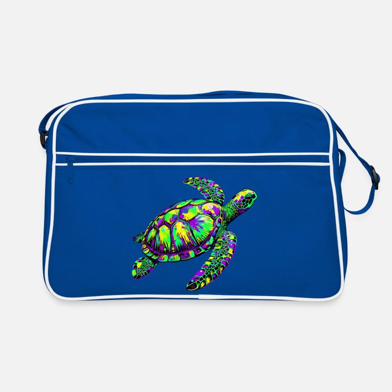 Sea turtle Retro Bag