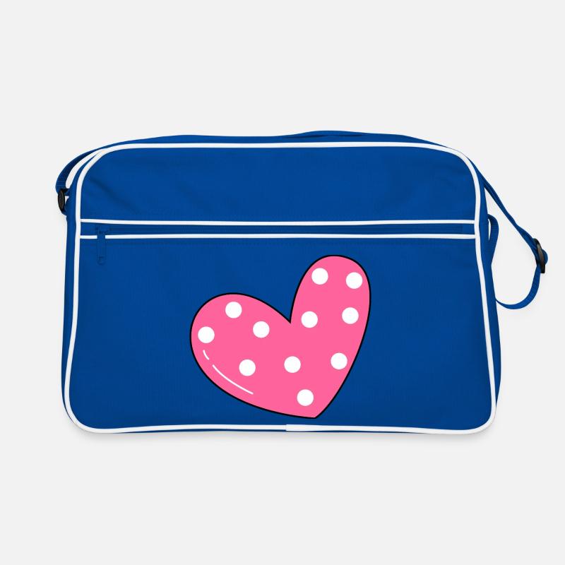 Heart pattern Retro Bag