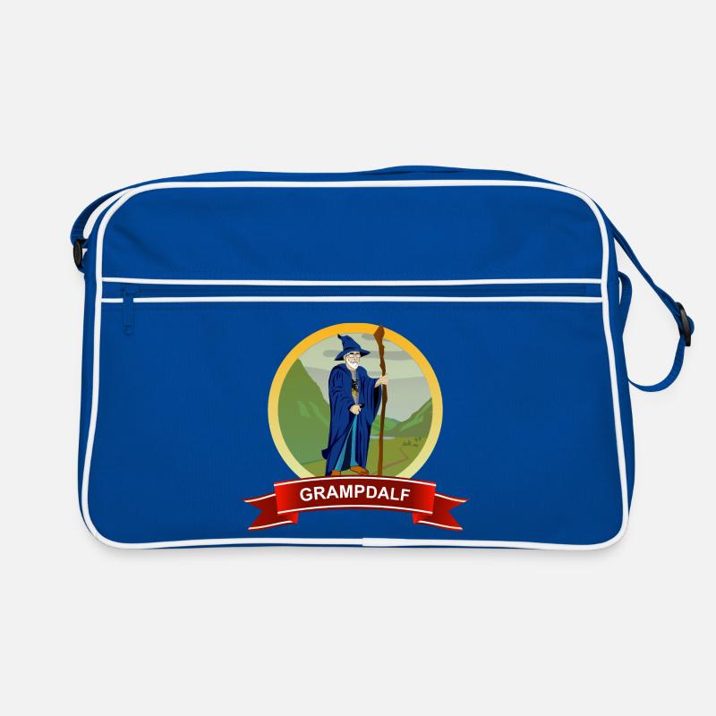 Grampdalf Wizard Crest Retro Bag