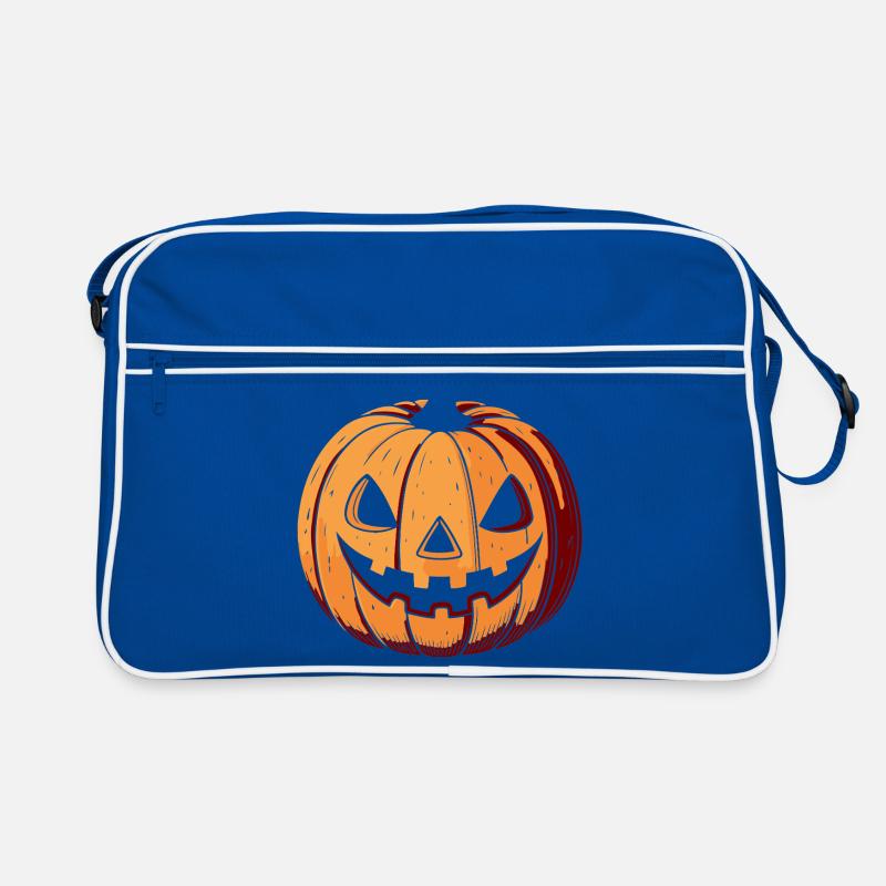 Pumpkin Jack O Lantern Expressive Retro Bag