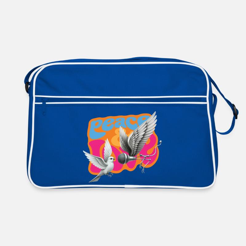 DOVE INTERVIEW - peace & love Retro Bag
