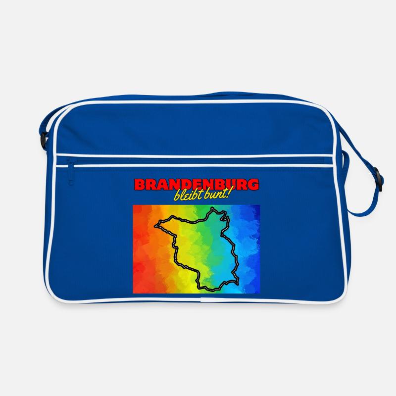 LE BRANDEBOURG RESTE COLORÉ ! PAS DE NZS, PAS DE DROIT Sac Retro