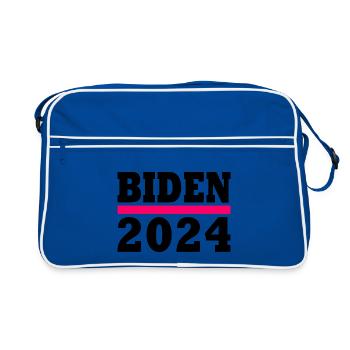 Biden 2024 - Sac Retro - bleu/blanc - Devant