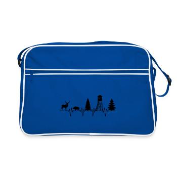 | changeable de couleur Jaeger Hochsitz Heartbeat Pulse - Sac Retro - bleu/blanc - Devant