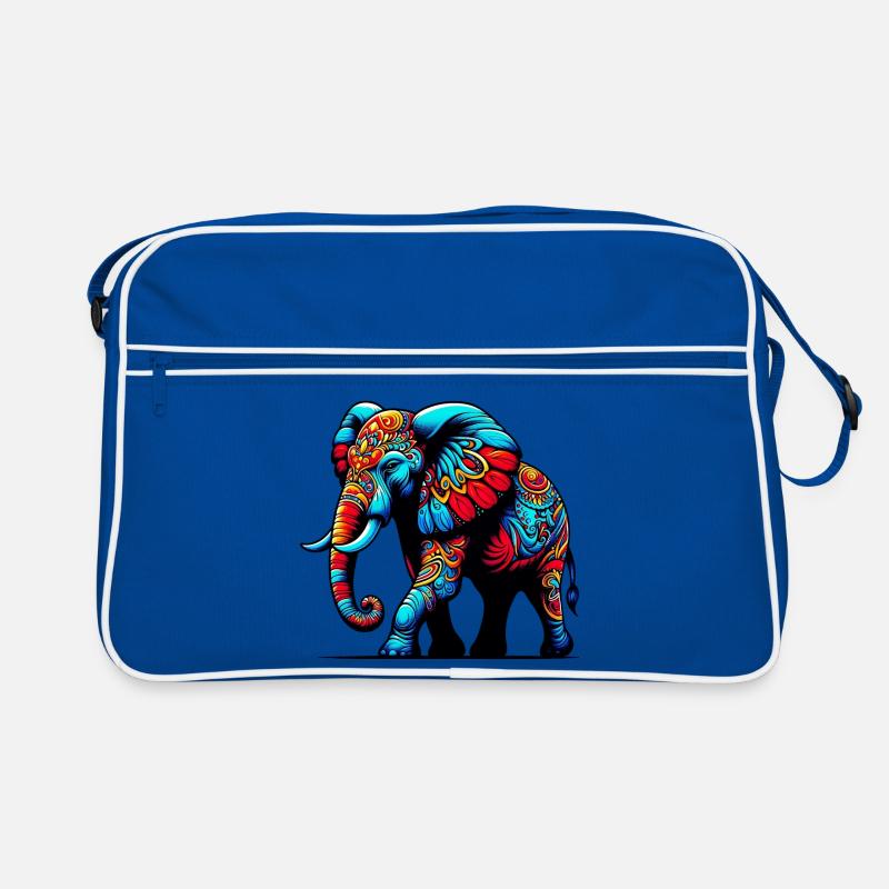 Elefant Retro Tasche