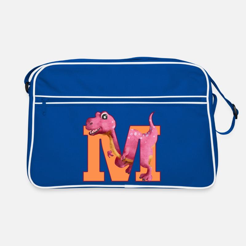 M- DINOSAUR, customizable Retro Bag