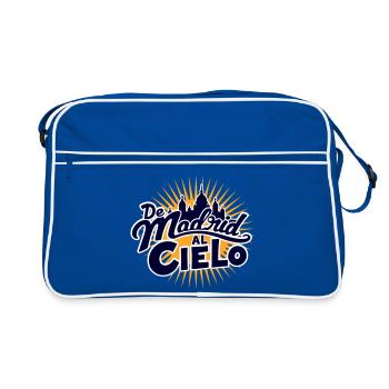 Madrid au ciel - Sac Retro - bleu/blanc - Devant