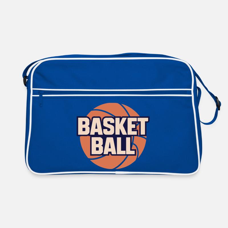 Design de ballon de basket dynamique Sac Retro