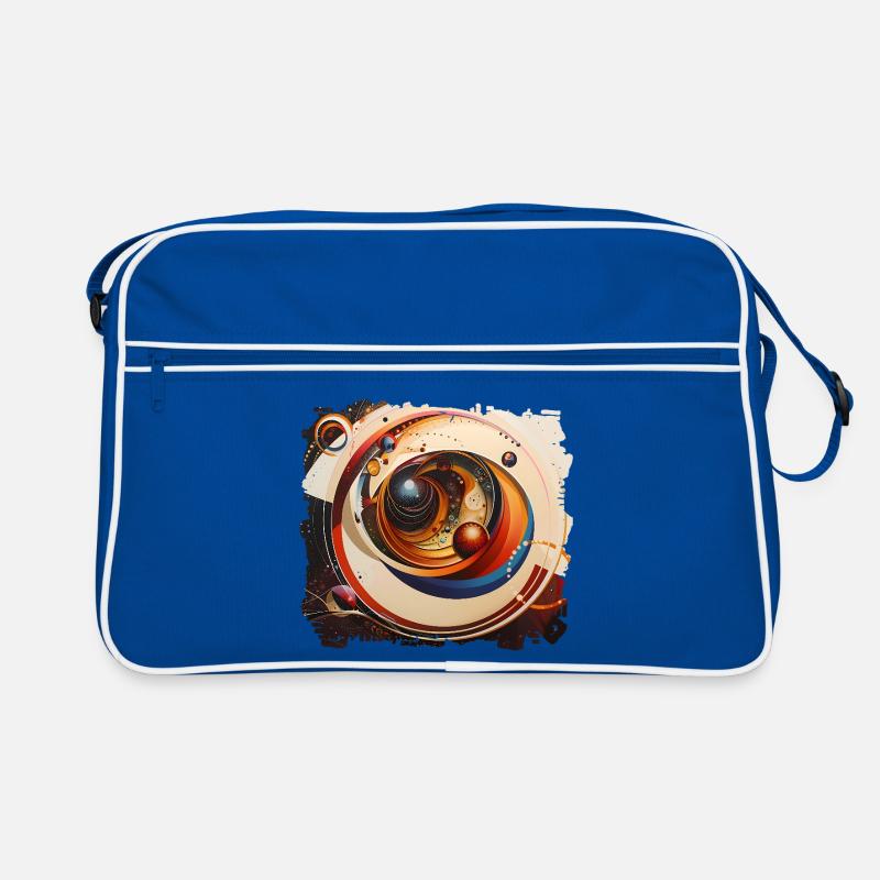 Vortex Raumring Kosmos Retro Tasche