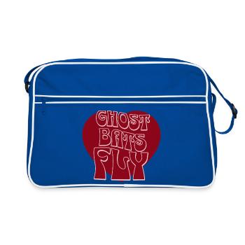 Mouche des chauves-souris fantômes - Sac Retro - bleu/blanc - Devant