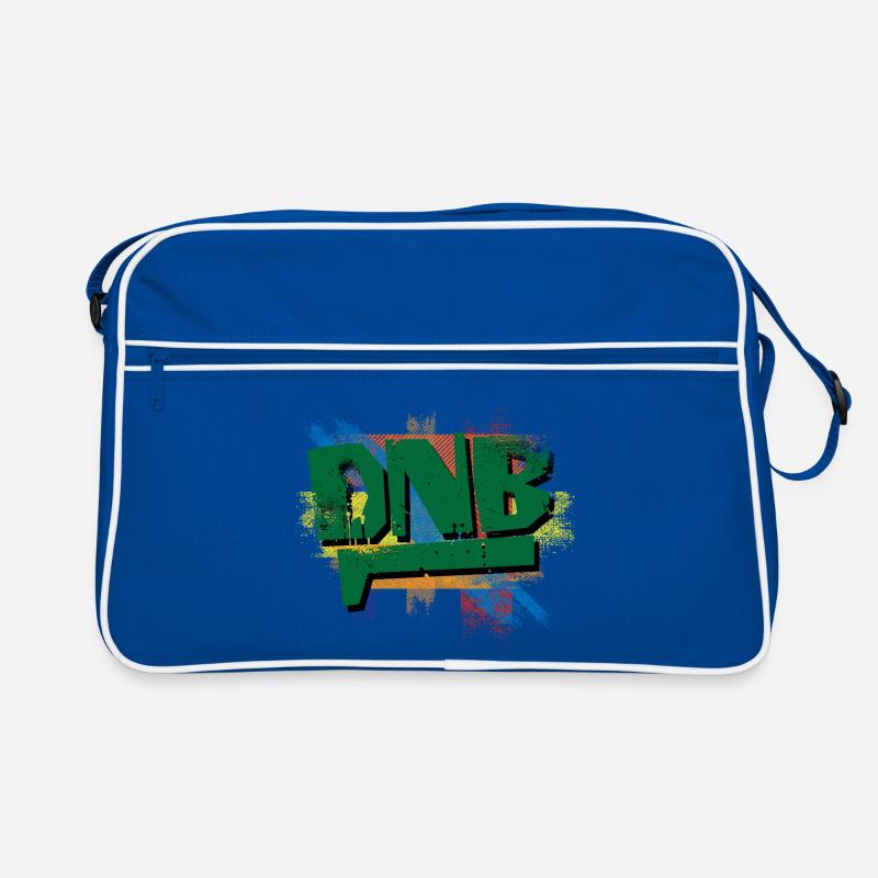 DNB Graffiti Burst Retro Bag