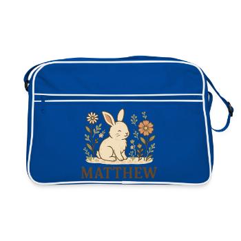 Matthew - Sac Retro - bleu/blanc - Devant