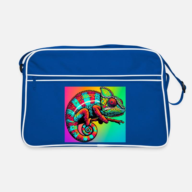 caméléon Sac Retro