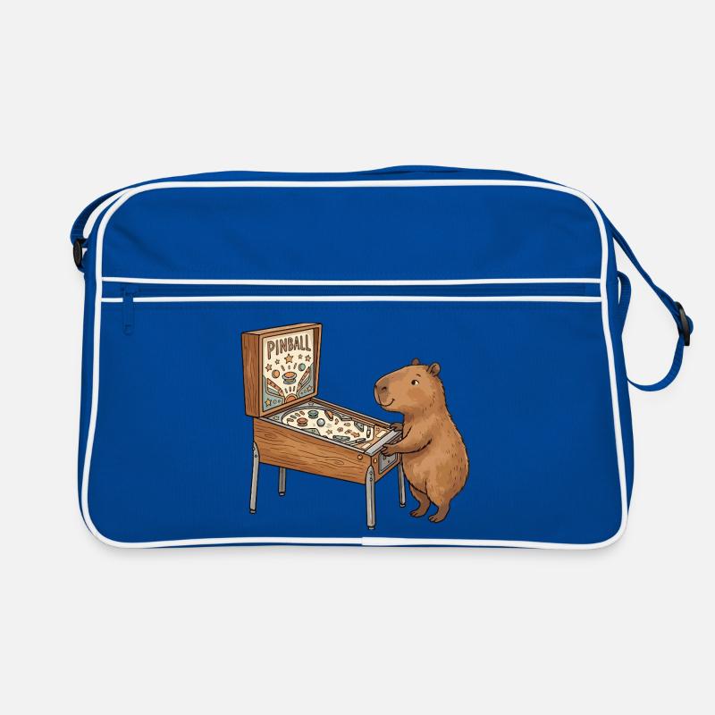 Bear à la table de flipper Sac Retro