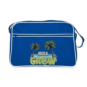 Ibiza Crew - Retro Bag - blue/white - Front