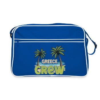 Greece Crew - Retro Bag - blue/white - Front