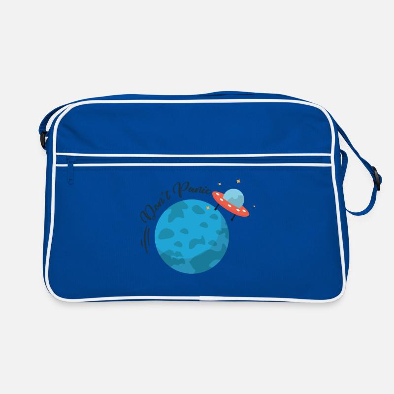 Dont Panic Alien Retro Tasche
