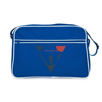 Pure Adventure Adventure Gift - Sac Retro - bleu/blanc - Devant