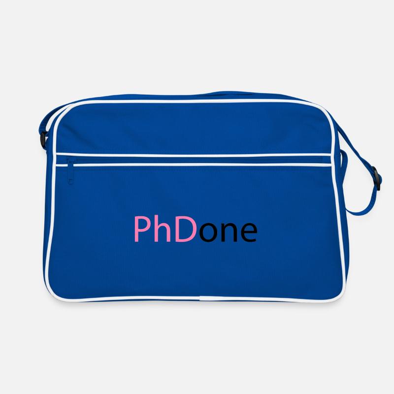 PhD Done Phd Final Cadeau Sac Retro