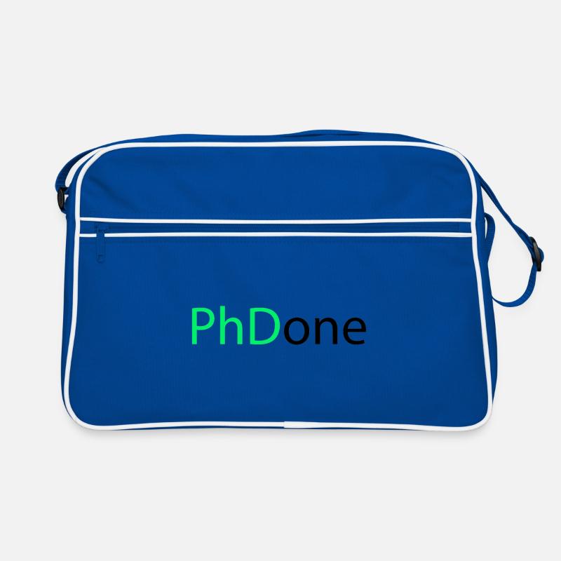 PhD Done Phd Graduation Gift Retro Bag