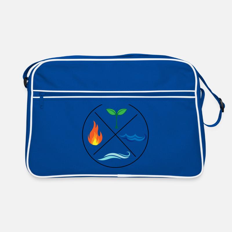 Four elements environmental protection nature gift Retro Bag