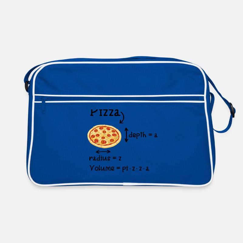 Pizza Pi math formula gift Retro Bag