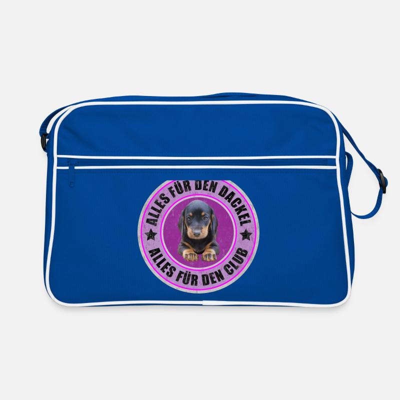 Teckel - Chien de toit - Tout pour le teckel Sac Retro