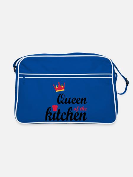 cooking - Retro Bag - blue/white - Front