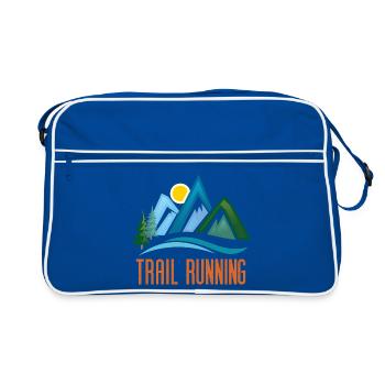 Trail Running - Sac Retro - bleu/blanc - Devant