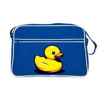 Duckling Duck Duck Duck - Retro Bag - blue/white - Front