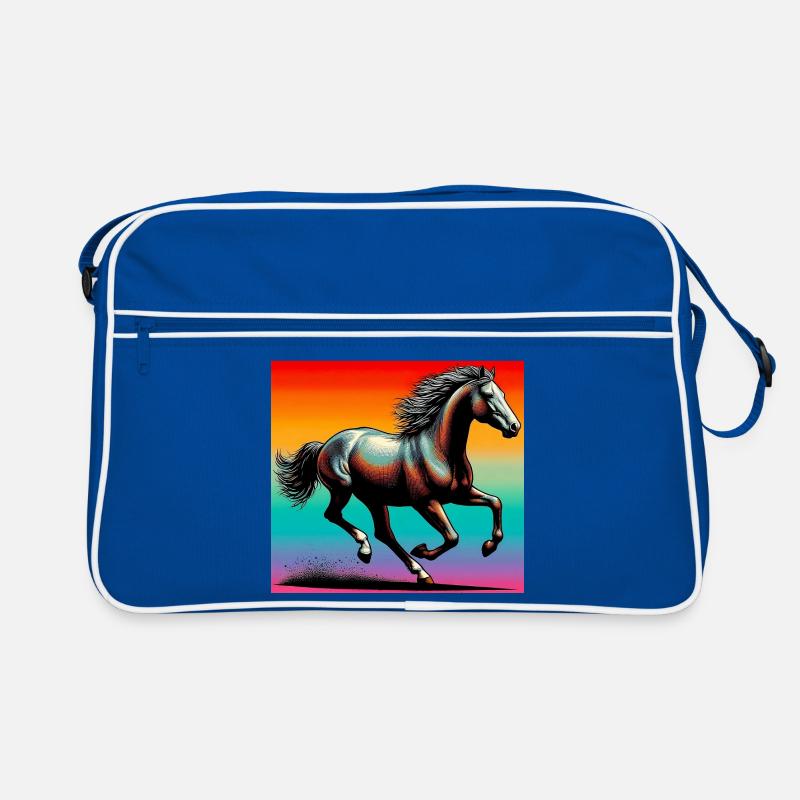 Pferd Retro Tasche