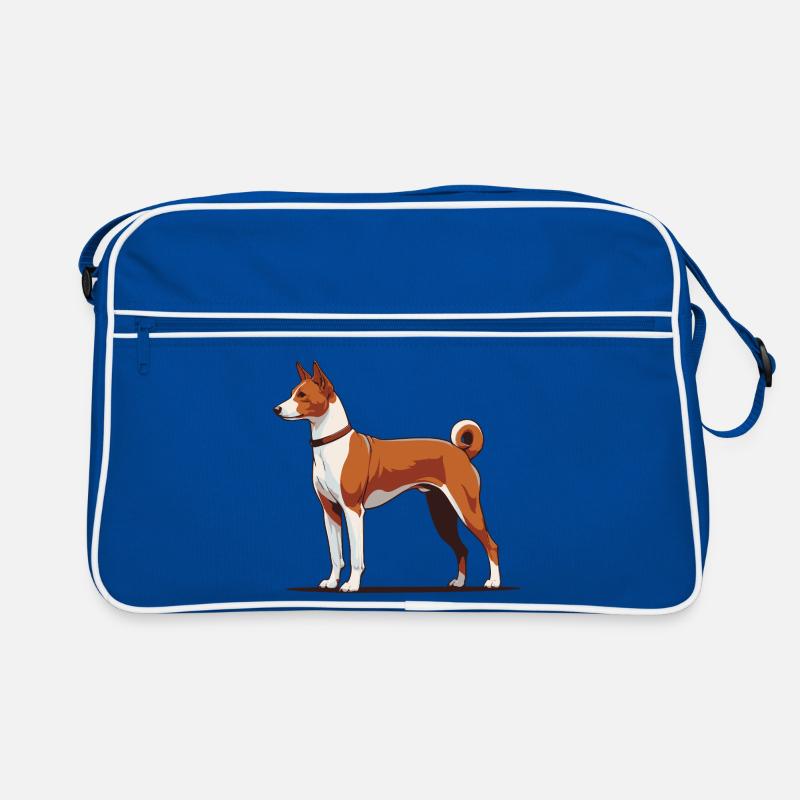 Basenji Retro Tasche