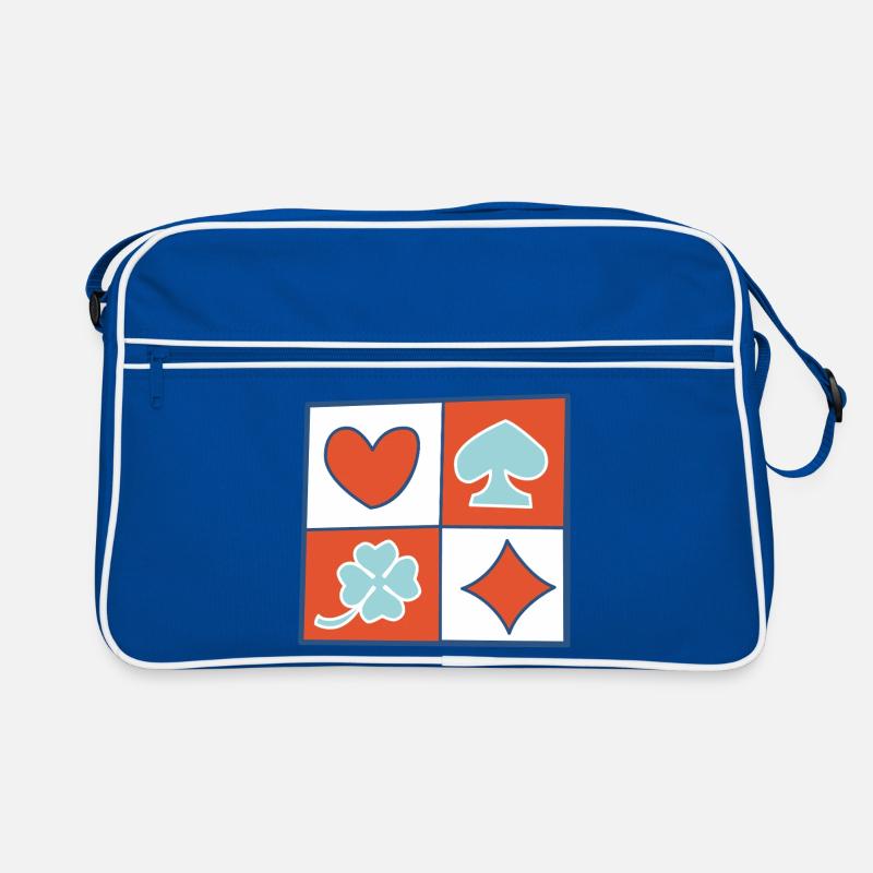 Checkerboard 2 von helfspawn Retro Tasche