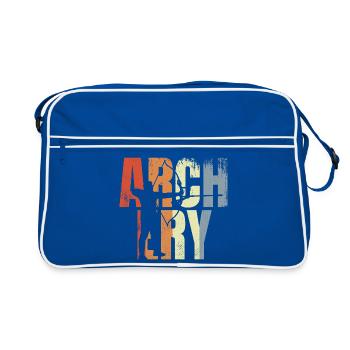 Archery Retro Look - Retro Bag - blue/white - Front
