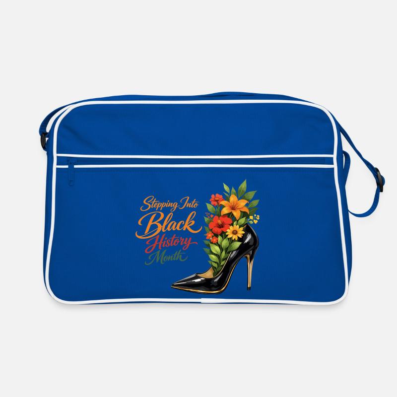 Entrer dans les fleurs du Mois de l’Histoire des Noirs Sac Retro