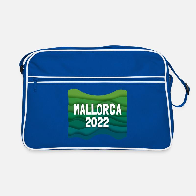 Mallorca 2022, Malle, Balearic Islands, Spain, Mediterranean Retro Bag