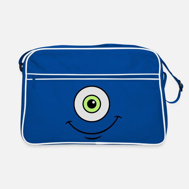 Monster eye Retro Tasche